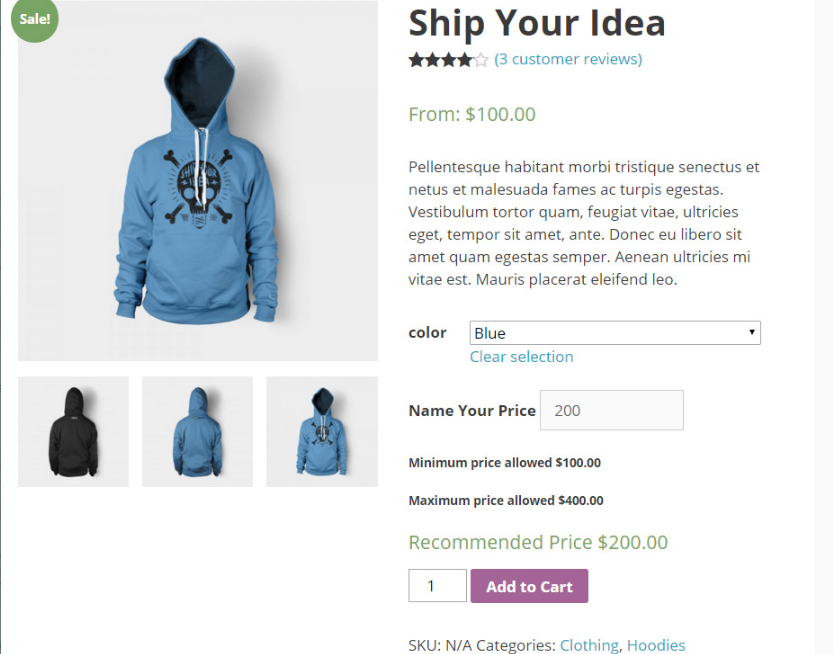 WooCommerce Name Your Price Plugins