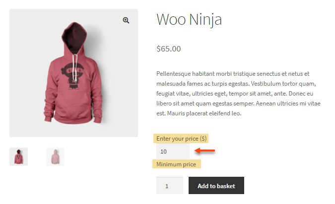 free woocommerce name your price plugins