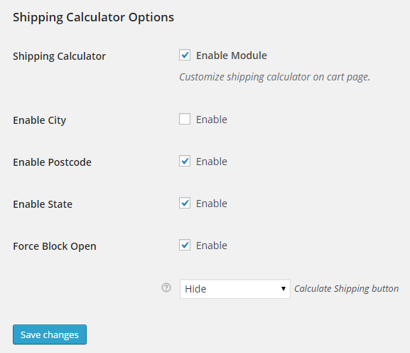 WooCommerce Shipping Calculator Plugins