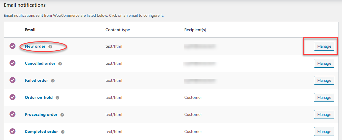 Managing an email template - LearnWoo
