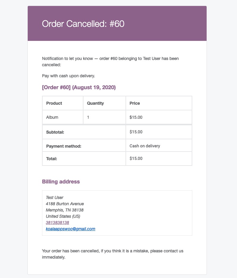 Customizing WooCommerce Email Templates