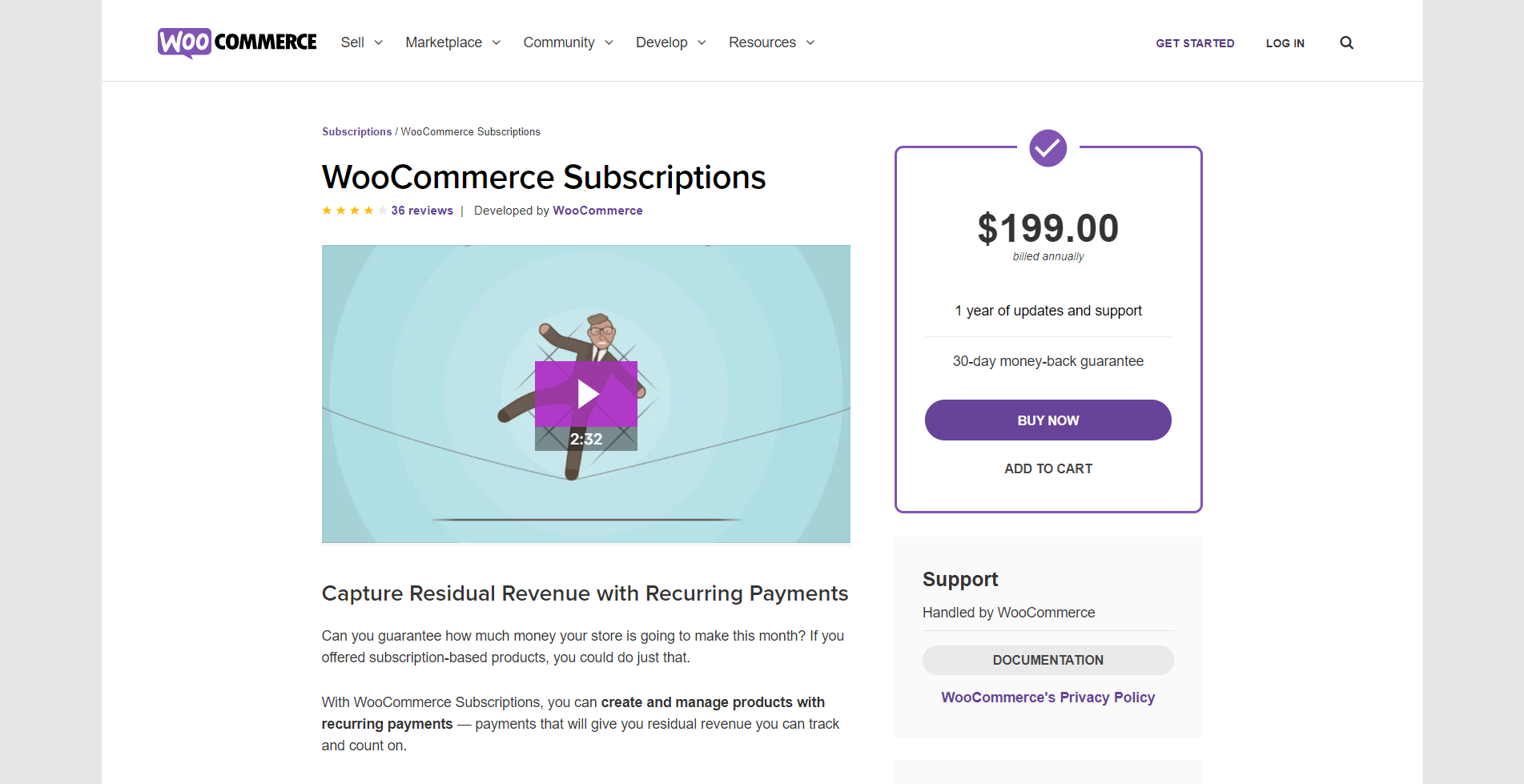 WooCommerce subscriptions