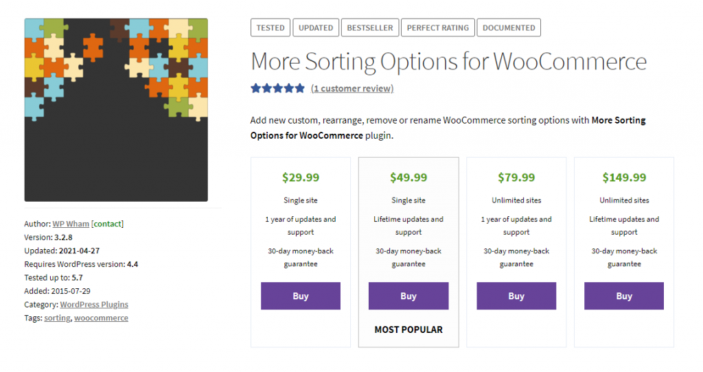 Reorder products in WooCommerce