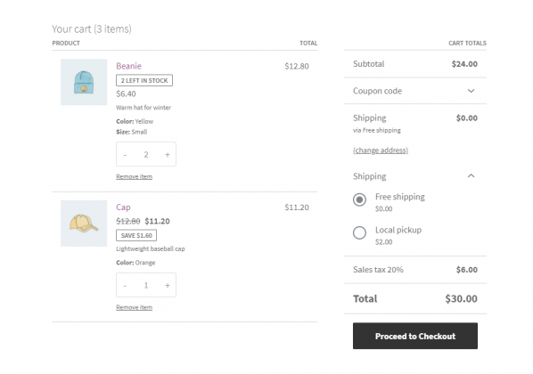 How to Customize WooCommerce Cart Page (with Video) - LearnWoo