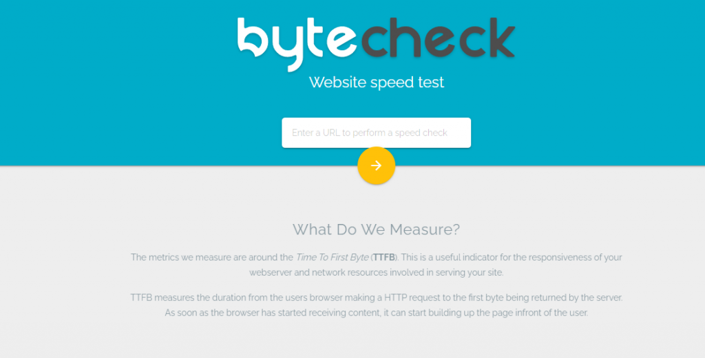 Website Speed Test