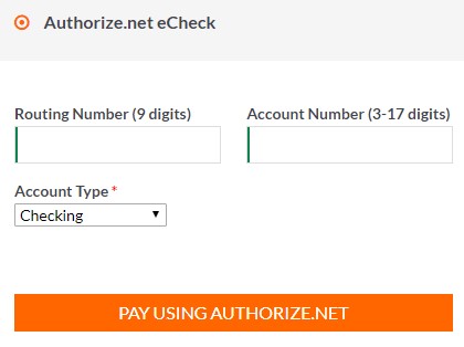 WooCommerce Authorize.net Plugin | Accepts eCheck Payments