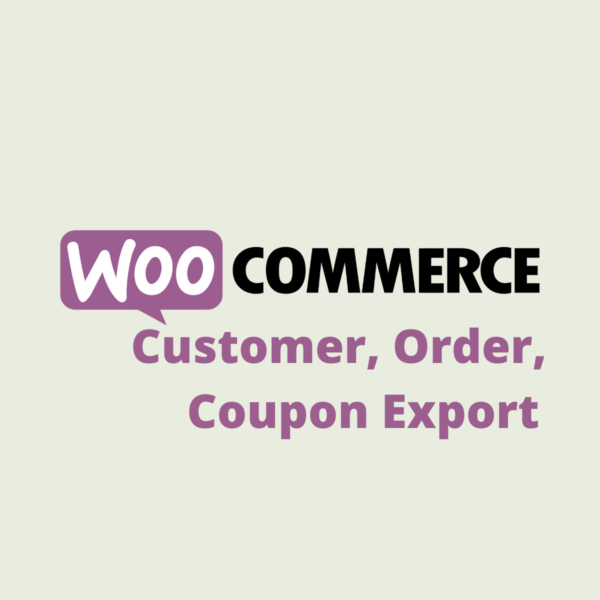 WooCommerce Customer, Order, Coupon Export | Product Image
