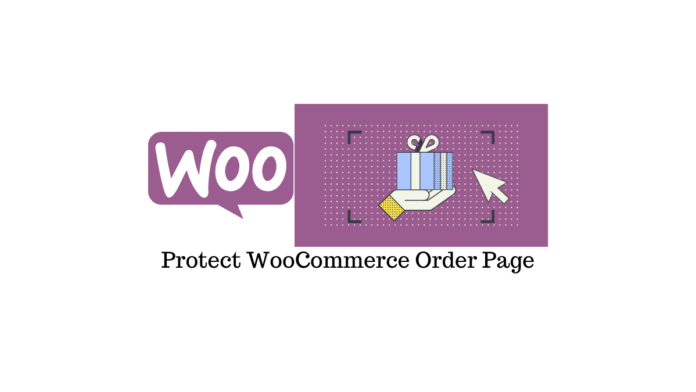 WooCommerce Order Page