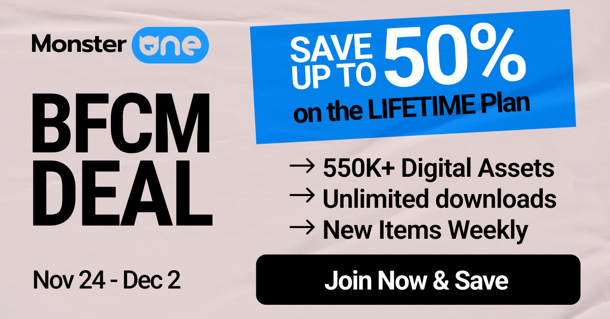 MonsterOne BFCM Deal 2025