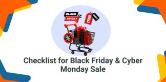 Checklist for Black Friday & Cyber Monday Sale