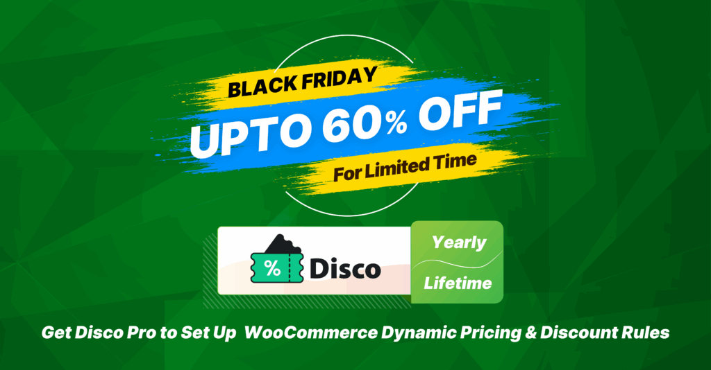 DIsco Plugin by webappick Black Friday Banner