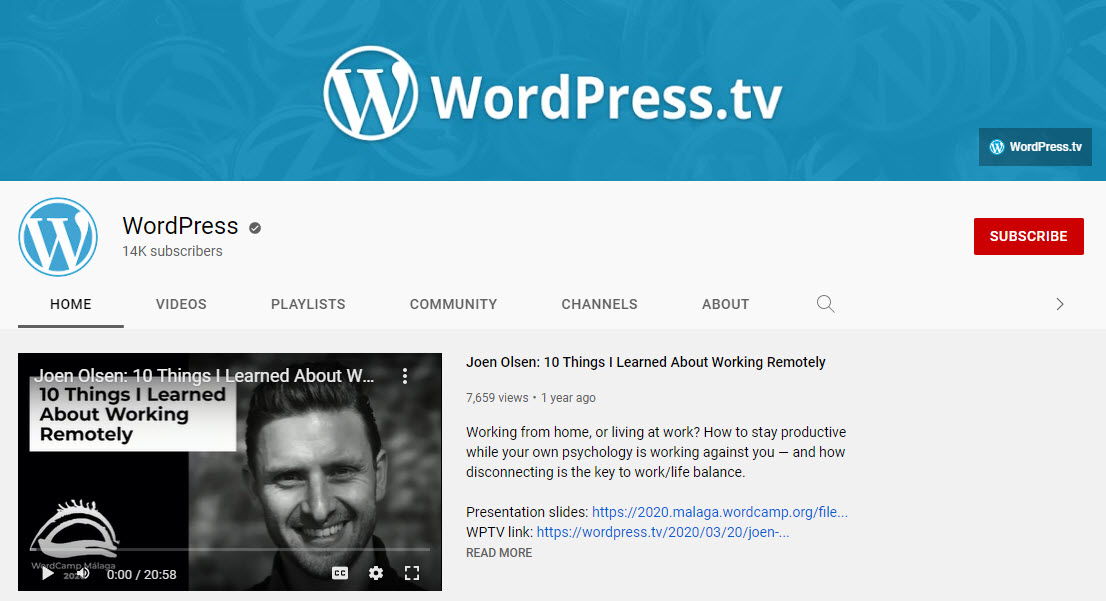 10 Best WordPress Tutorial YouTube Channels to Subscribe Now (with ...