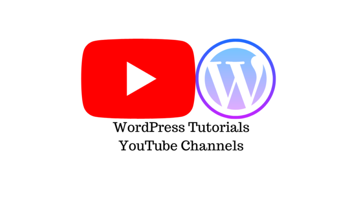 WordPress Tutorial YouTube Channels
