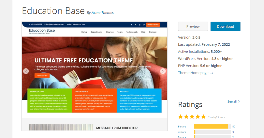 5 Best Free WordPress Education Themes 2022