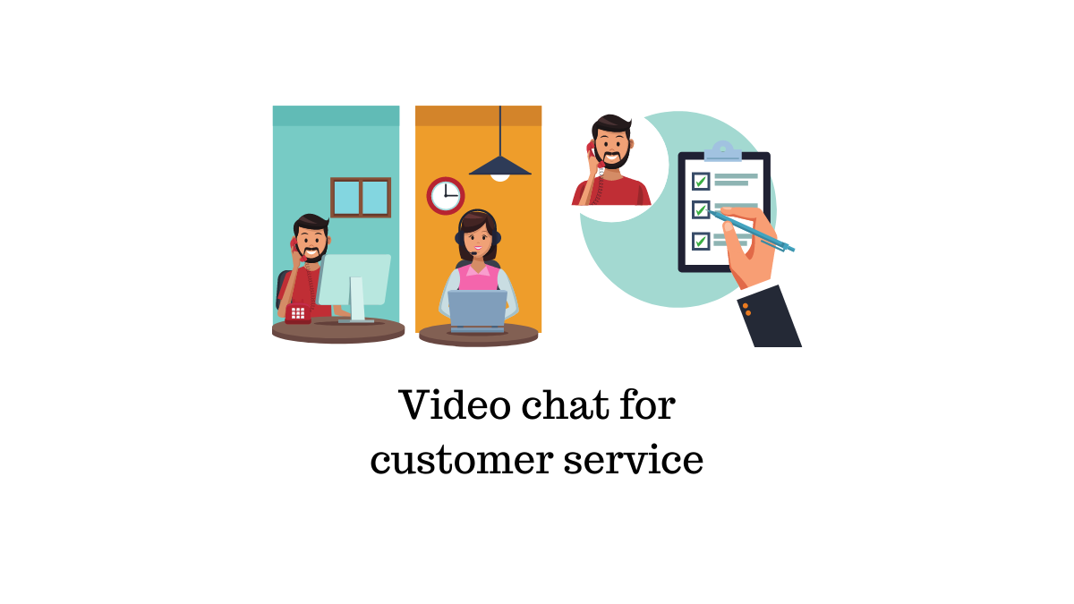 Text and video chat