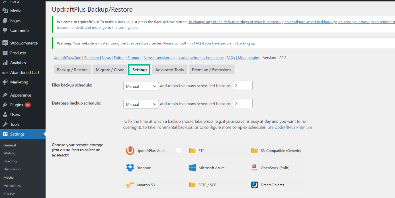 How to Backup Your WooCommerce Store - LearnWoo