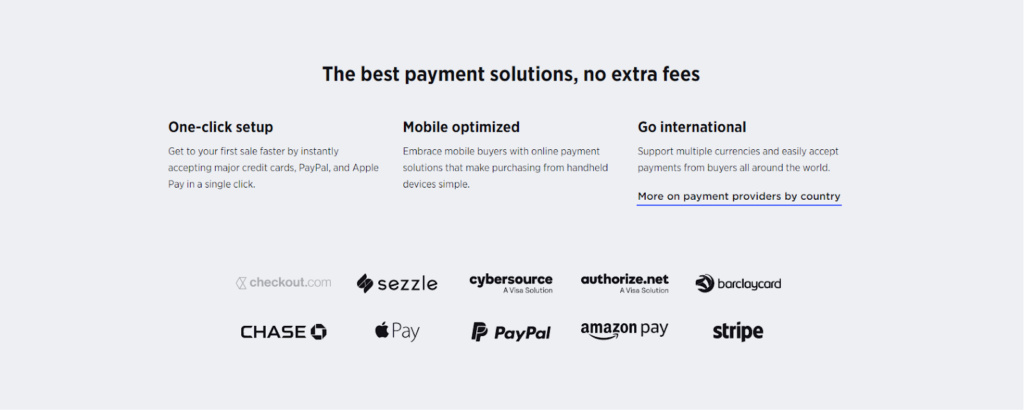 BigCommerce payments.