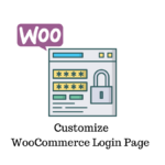 Customize WooCommerce login page.