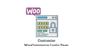 Customize WooCommerce login page.