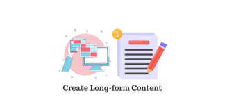 banner image for create long-form content article