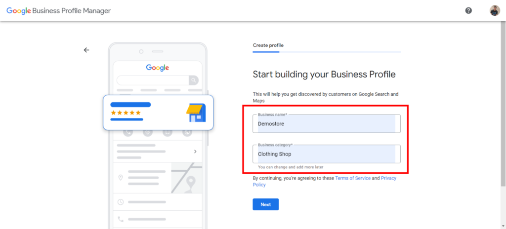 Integrate Google My Business Manually
