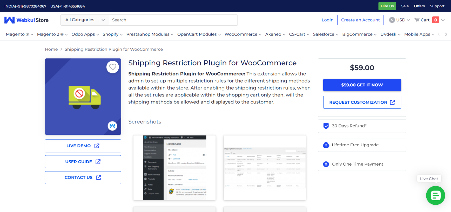 Shipping Restrictions Plugin for WooCommerce 