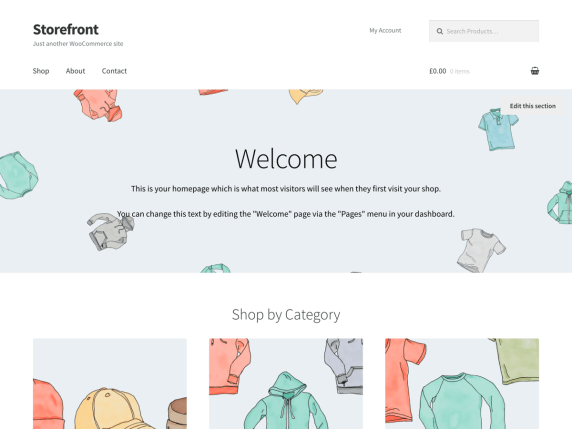 Storefront by WooCommerce
