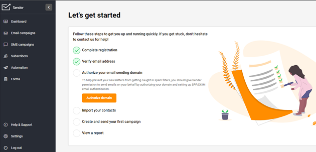 Create Newsletter Sign-up Form