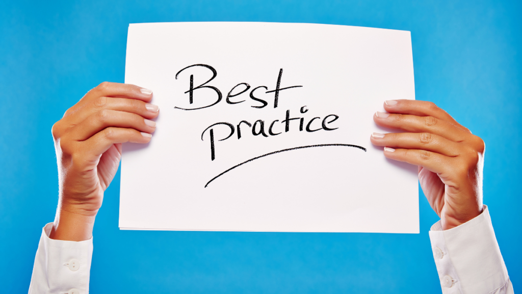 Best Practices Banner image