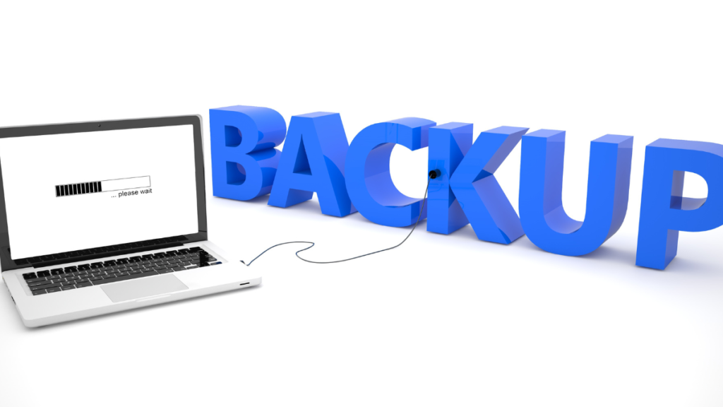 Banner image of creating Backup