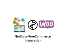 Graphical banner image of WooCommerce and NetSuite Integration