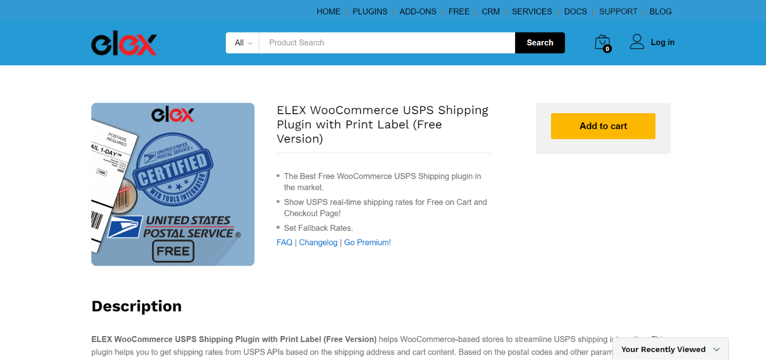 ELEX WooCommerce USPS Shipping plugin