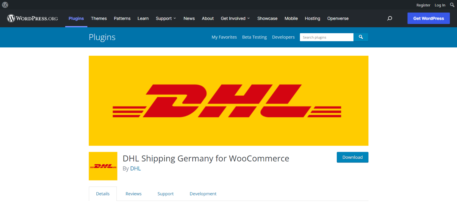 DHL for WooCommerce plugin