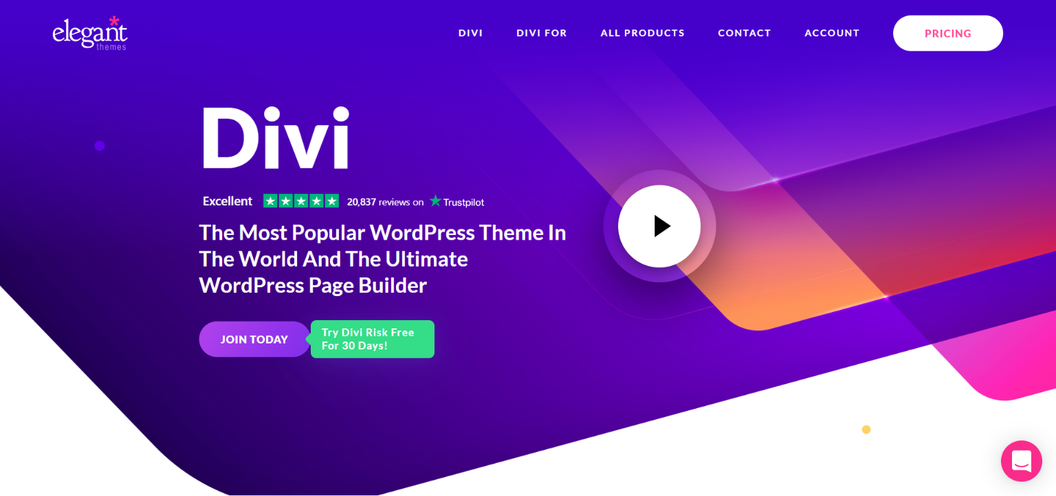 Divi theme