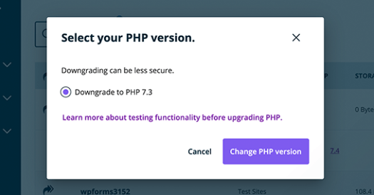 download new php version