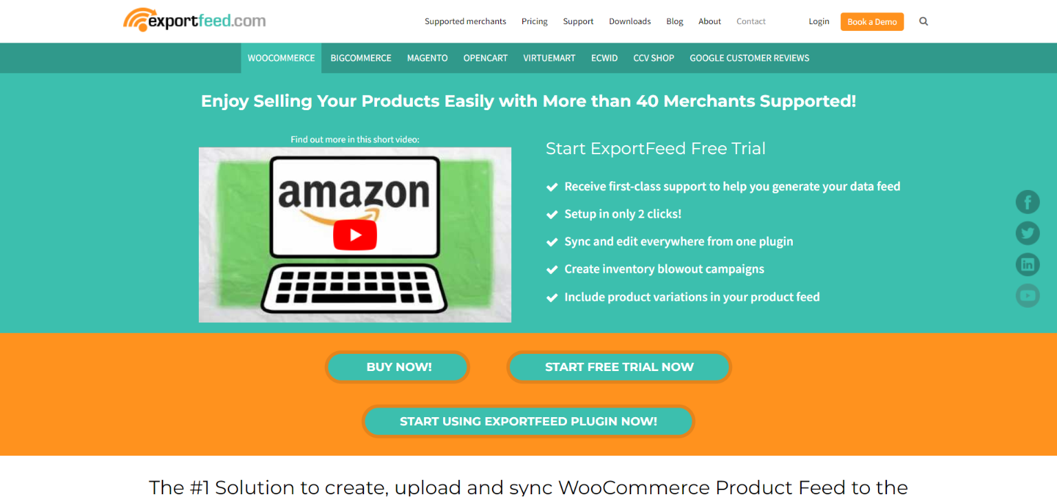 Product Feed on WooCommerce plugin