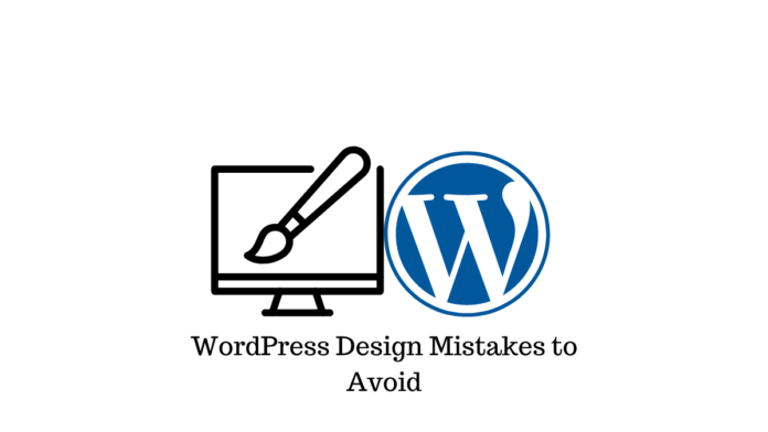 WordPress Design Mistakes to Avoid