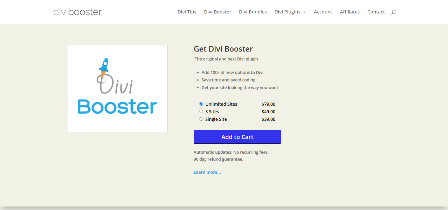 Divi Booster plugin