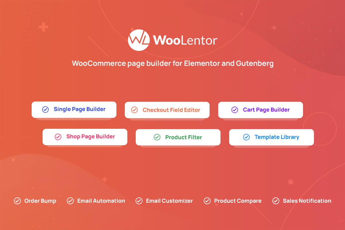 WooLentor WooCommerce page builder for Elementor and Gutenberg