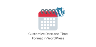 Customize Date and Time Format in WordPress