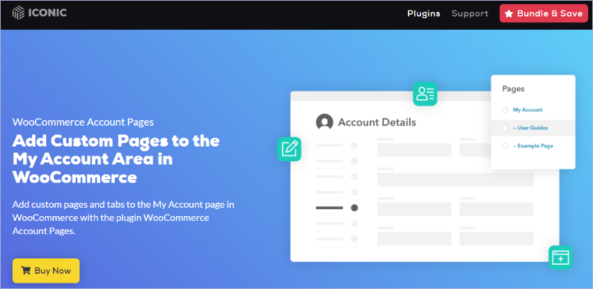 Iconic WP - WooCommerce Account Pages