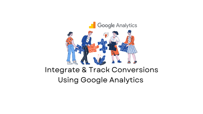 Track conversion using google analytics