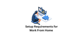 Setup Requirements for Work From Home
