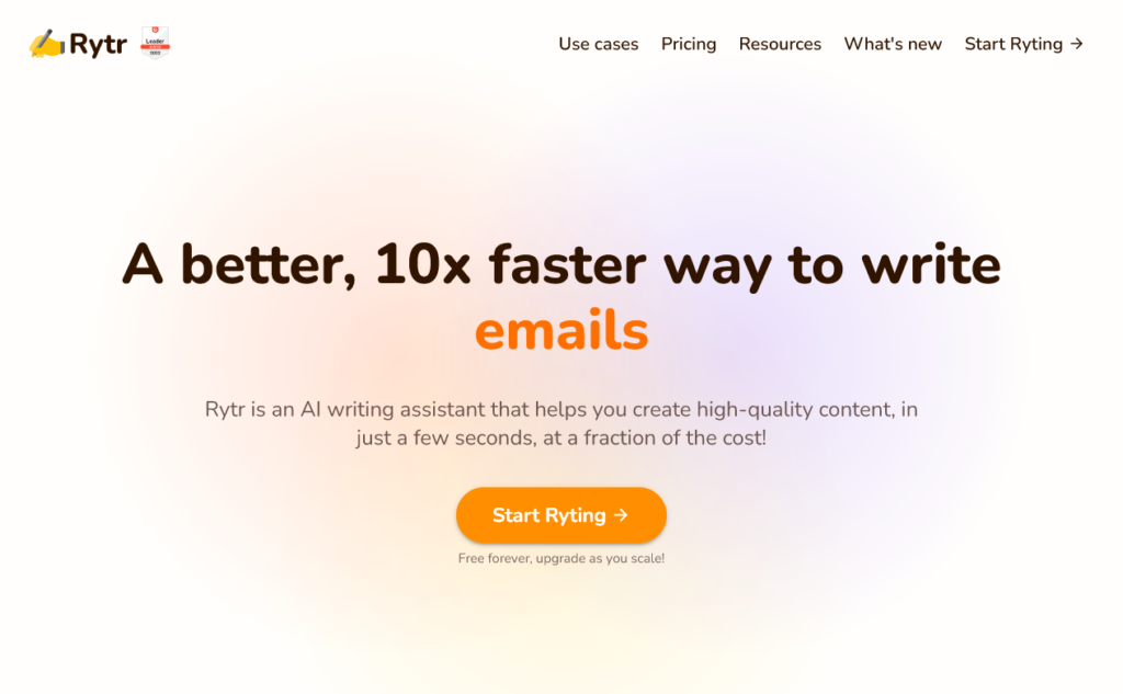 Rytr AI Writing Tool