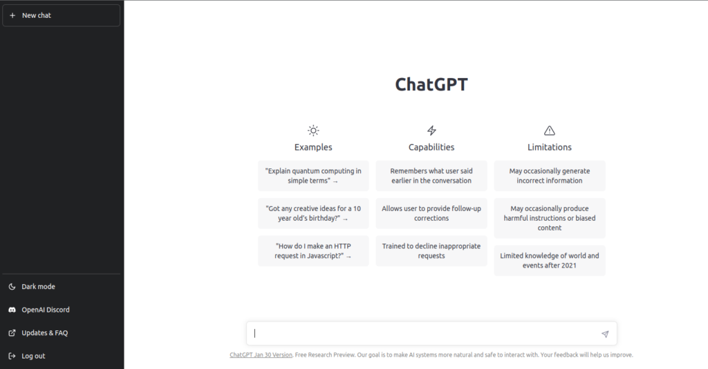 OpenAI Chat GPT for SEO