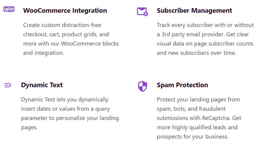 SeedProd Features - WooCommerce Compatibility