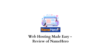 Review of NameHero - Web hosting made easy