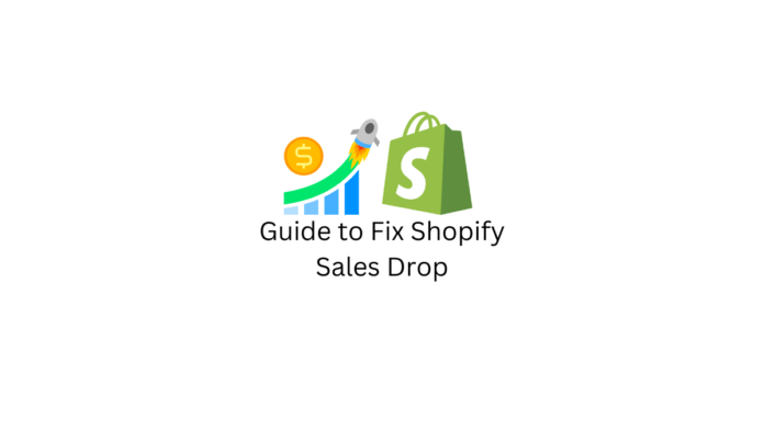 Guide to Fix Sales Drop in Shopify