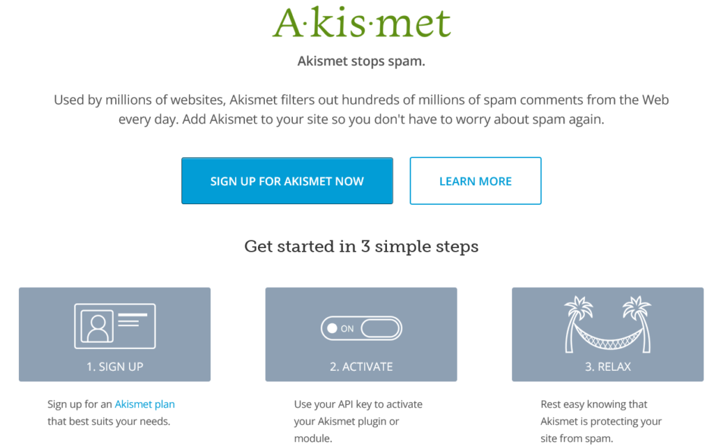 WordPress Plugins with AI Technology - Akismet