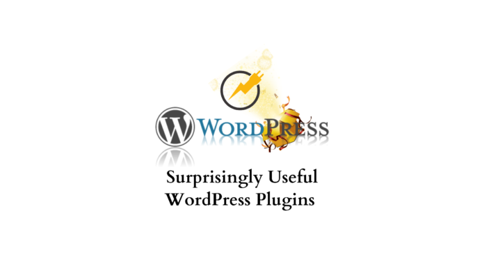 Surprisingly useful WordPress plugins